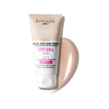 Byphasse - Crema facial antiedad con color SPF 50+ - Medium
