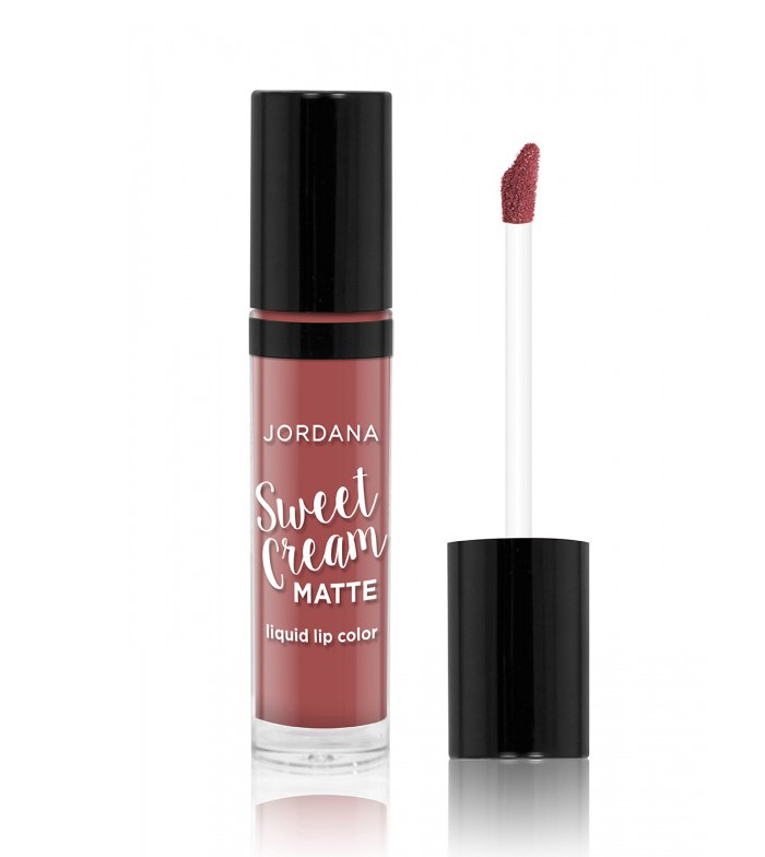 Líquido  Mate Cream favoritos 07: Tiramisu tiramisu   Jordana Sweet jordana Labial