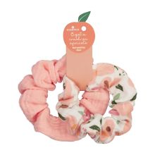 essence - *Got A Crush On Apricots* - Gomas de pelo Scrunchie Duo