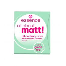 essence - Papeles matificantes all about matt!