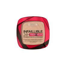 Loreal Paris - Maquillaje en polvo Infaillible Fresh Wear - 130: True Beige