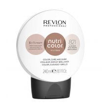 Revlon - Coloración Nutri Color Filters 3 en 1 Cream 240ml - 821: Beige Plateado