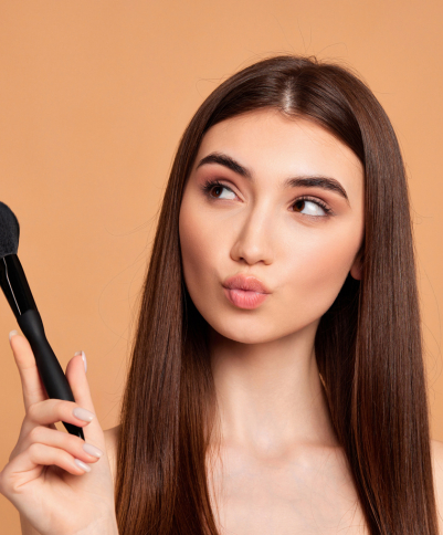 Qué brocha usar para productos en crema y en polvo: Guía completa