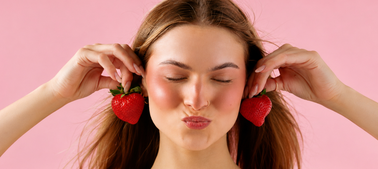 Strawberry makeup: el look viral de 2026 paso a paso