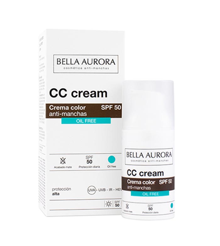 Comprar Bella Aurora - CC Cream anti-manchas SPF50+ - Oil free