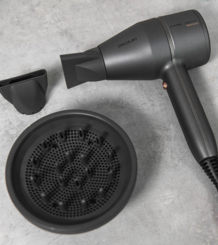 Comprar Cecotec - Secador Bamba IoniCare 5500 PowerStyle - Naranja |  Maquillalia