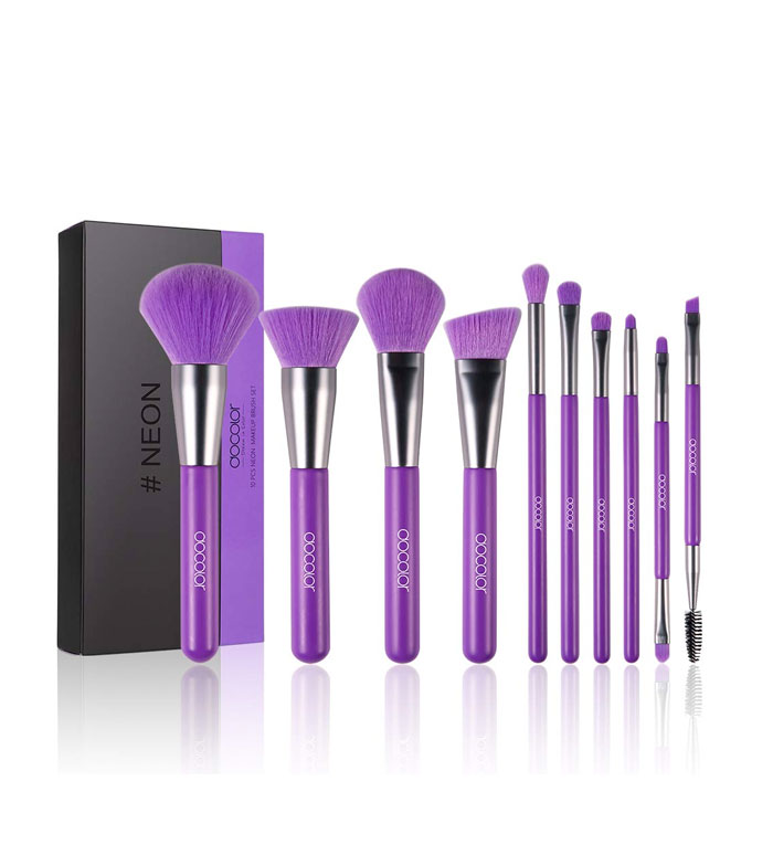 Docolor - Conjunto de pincéis Neon - Purple