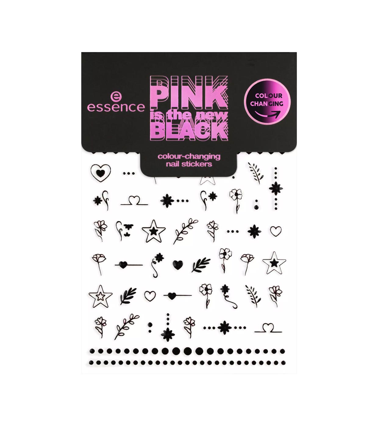 Comprar essence - *PINK is the new BLACK* - Pegatinas para uñas  colour-changing - 01: What ThePink?!