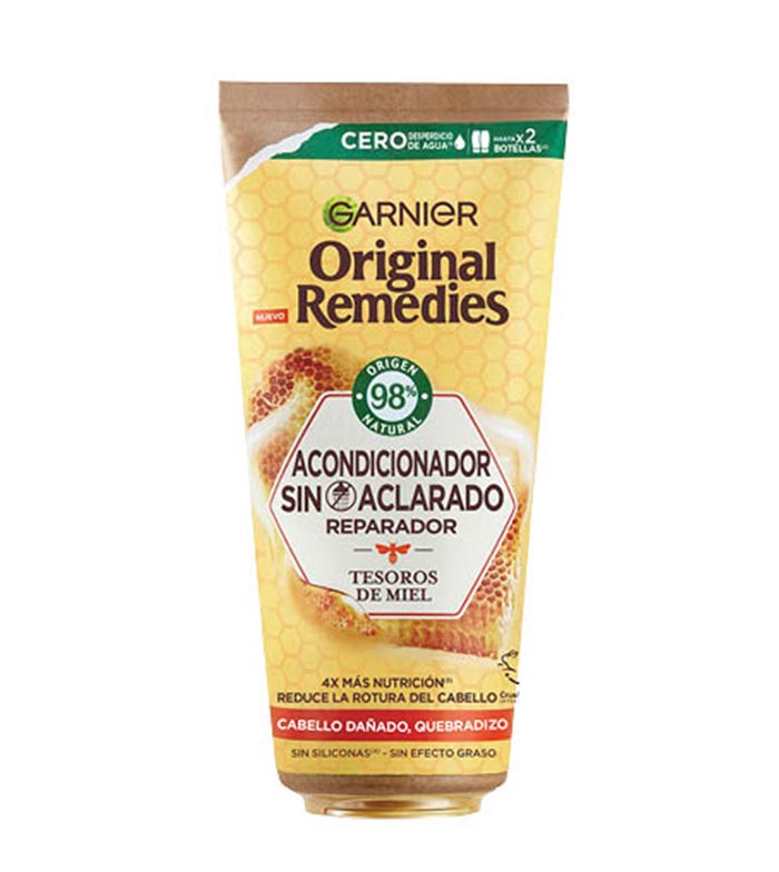 Comprar Garnier - Acondicionador aclarado Tesoros de Miel Original Remedies 200 ml - Cabello dañado y quebradizo | Maquillalia
