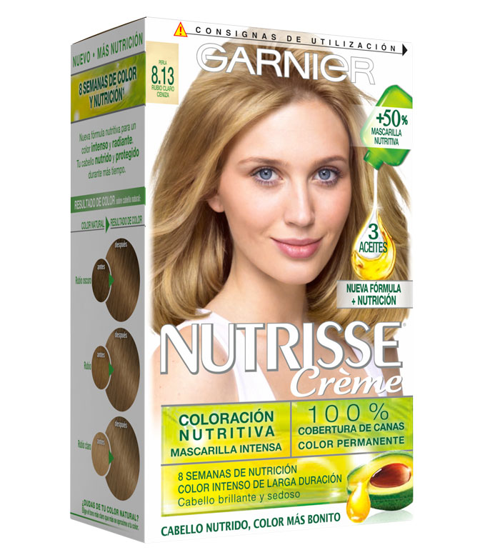 Comprar Garnier - Coloración Nutrisse - 8.13: Rubio Claro 