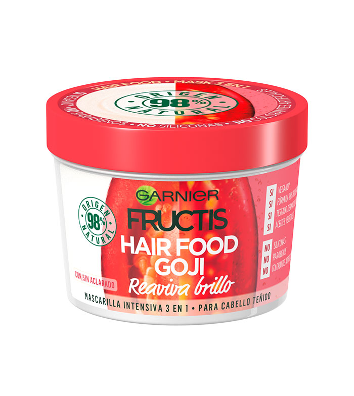 Queja inferencia clérigo Comprar Garnier - Mascarilla 3 en 1 Fructis Hair Food - Goji: Cabello  teñido | Maquillalia