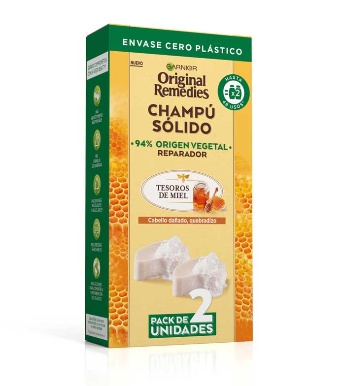 Comprar Garnier Pack 2 champús sólidos Original Remedies