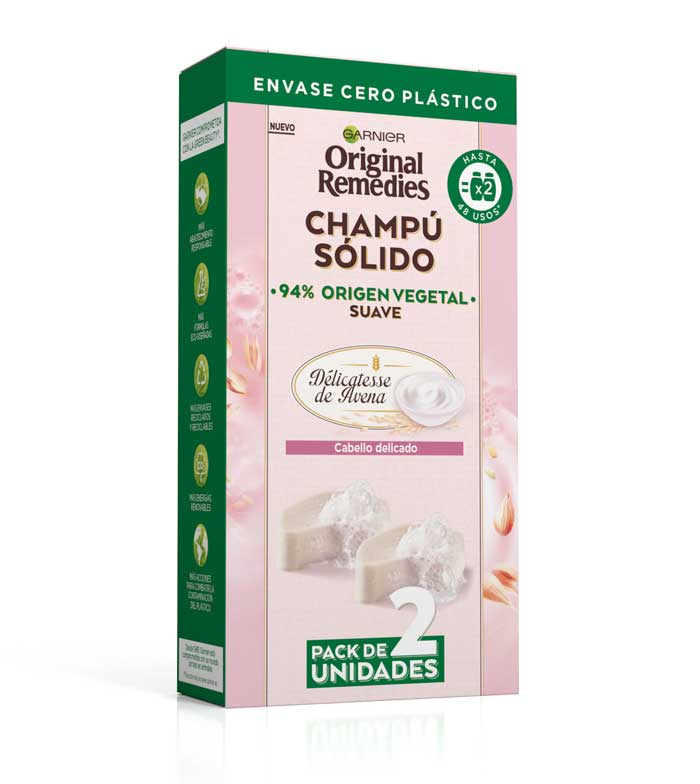 Comprar Garnier Pack 2 champús sólidos Original Remedies