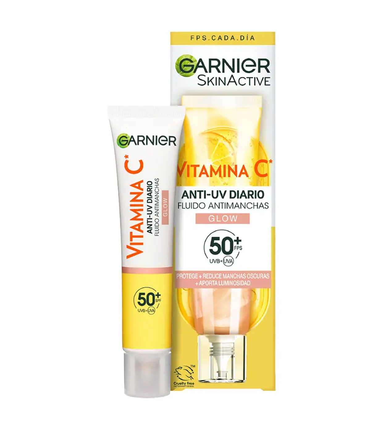 Garnier Siero in Crema Vitamina C, Illuminante e Idratante, Per Pelli  Spente e Non Uniformi, 50ml ->