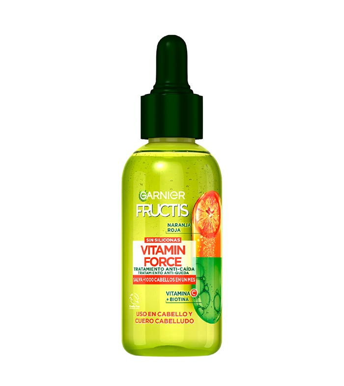 Comprar Garnier - Tratamiento Anti-Caída Fructis con Naranja Roja, Vitamina C y Biotina pelo con tendencia a caerse - 125 ml |