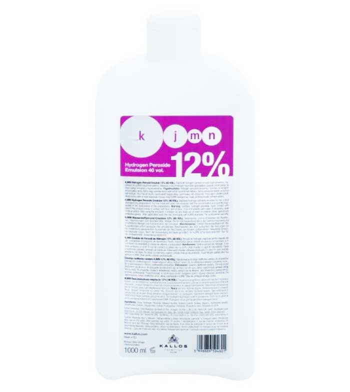 Peroxido De Hidrogeno De 40 Volumenes Comprar Kallos Cosmetics - Emulsión de peróxido de hidrógeno 12% - 40