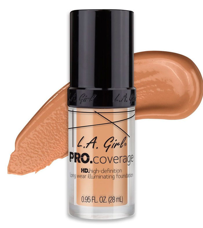 L.A. Girl - Pro Coverage Illuminating  Liquid Makeup - GLM644: Natural