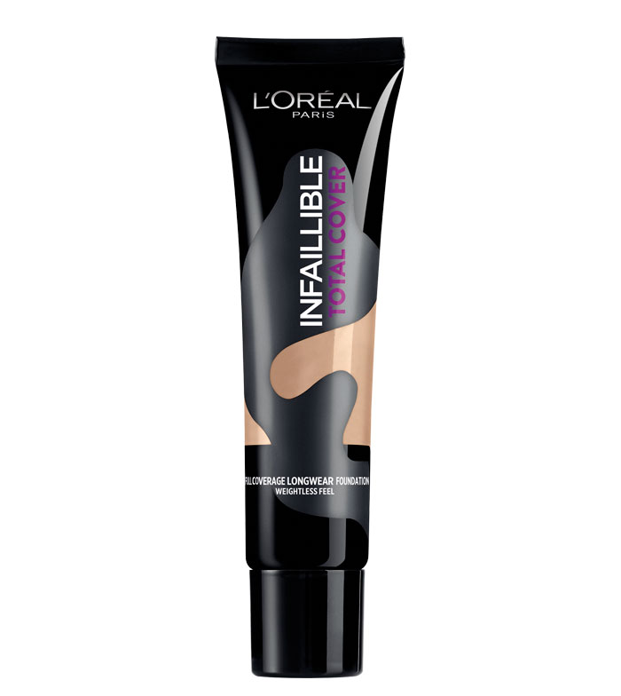 Loreal Paris - Base de maquillaje Infalible Total Cover - 22: Beige Éclat
