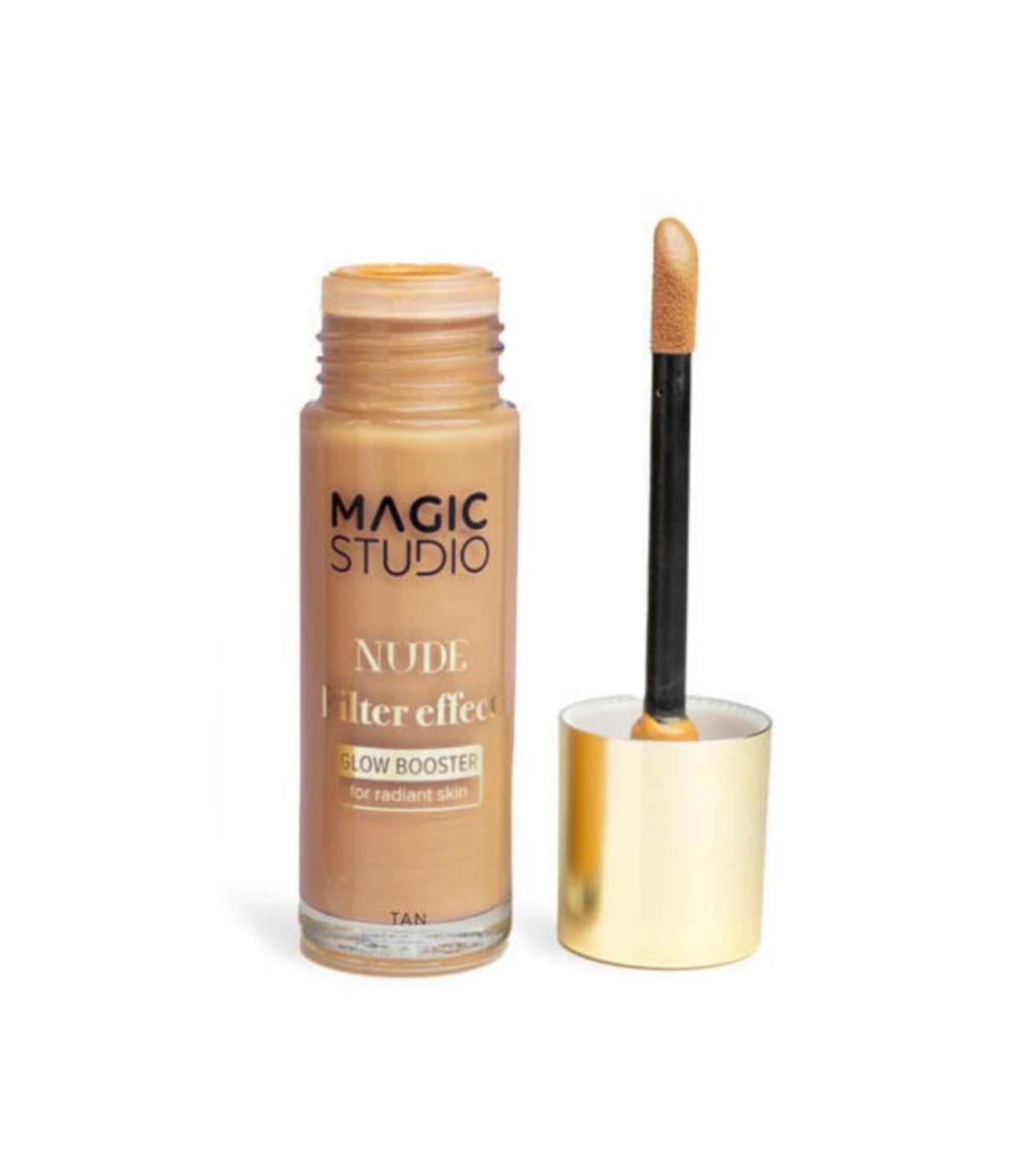 Imagen de Magic Studio - Base de maquillaje iluminadora Nude Filter Effect Glow Booster - Medium