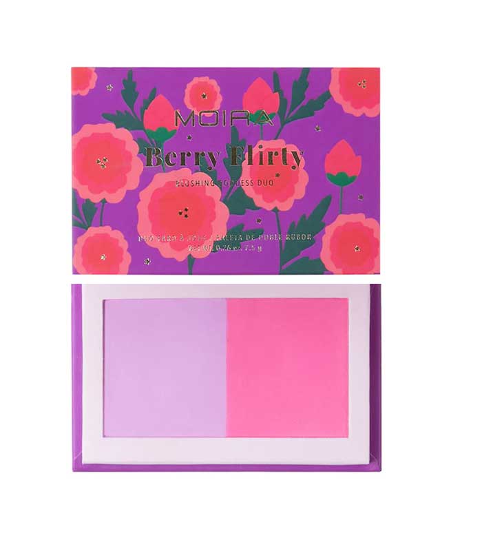 Comprar Moira Dúo de coloretes en polvo Blushing Goddess Berry Flirty Maquillalia