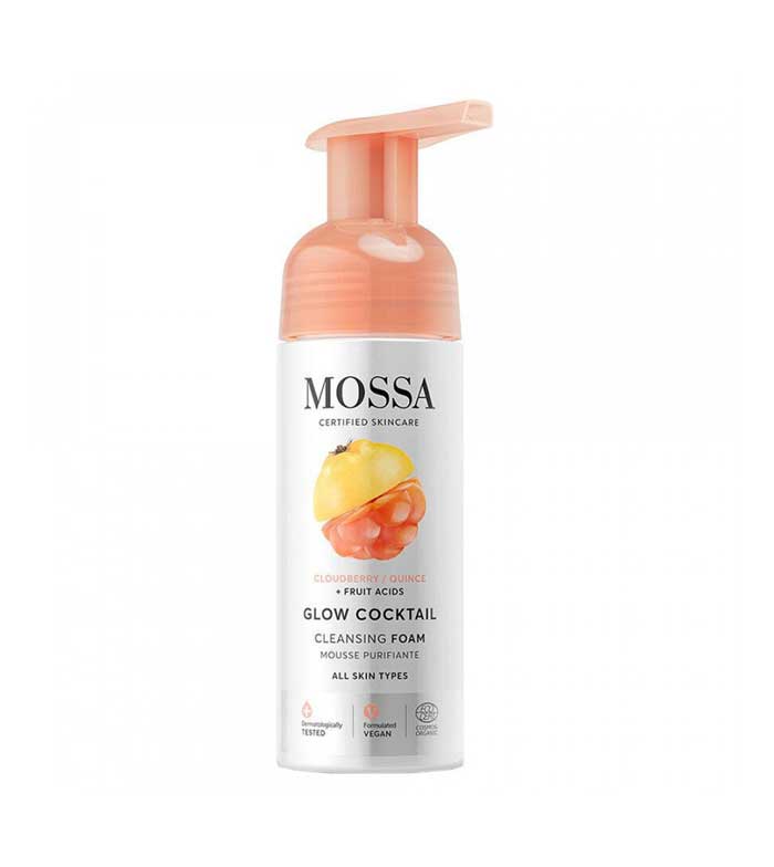Mossa - *Glow Cocktail* - Espuma de limpeza facial 150ml