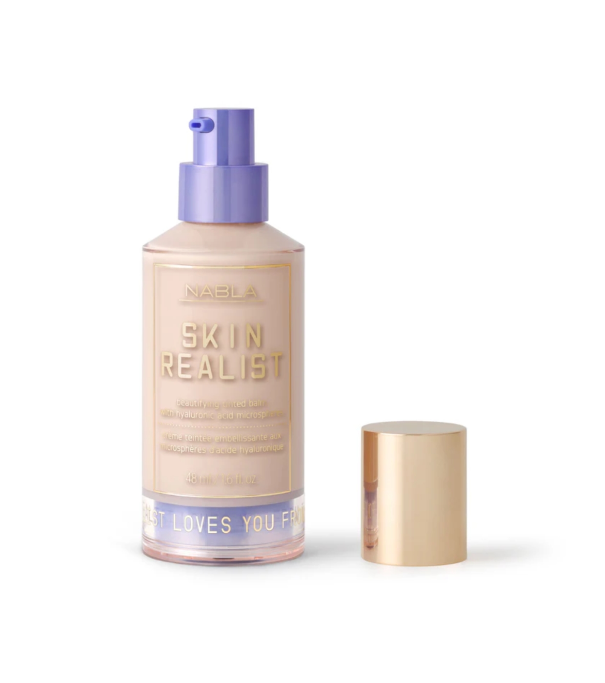 Nabla - Hidratante com cor Skin Realist - 0.5: Fair