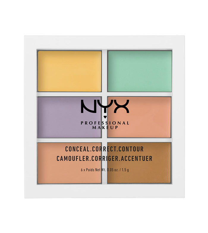 Resultado de imagen de paleta de correctores nyx