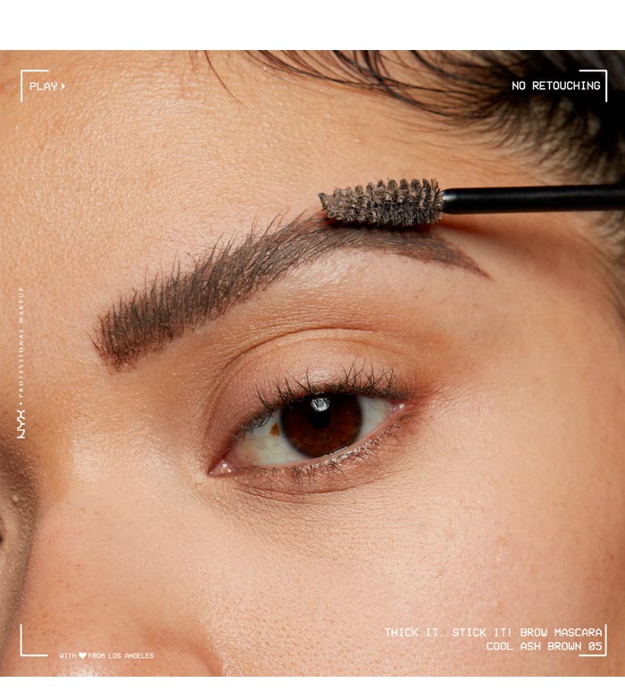 Comprar Nyx Professional Makeup - Máscara cejas Thick It. Stick It! - 05 Cool Ash | Maquillalia