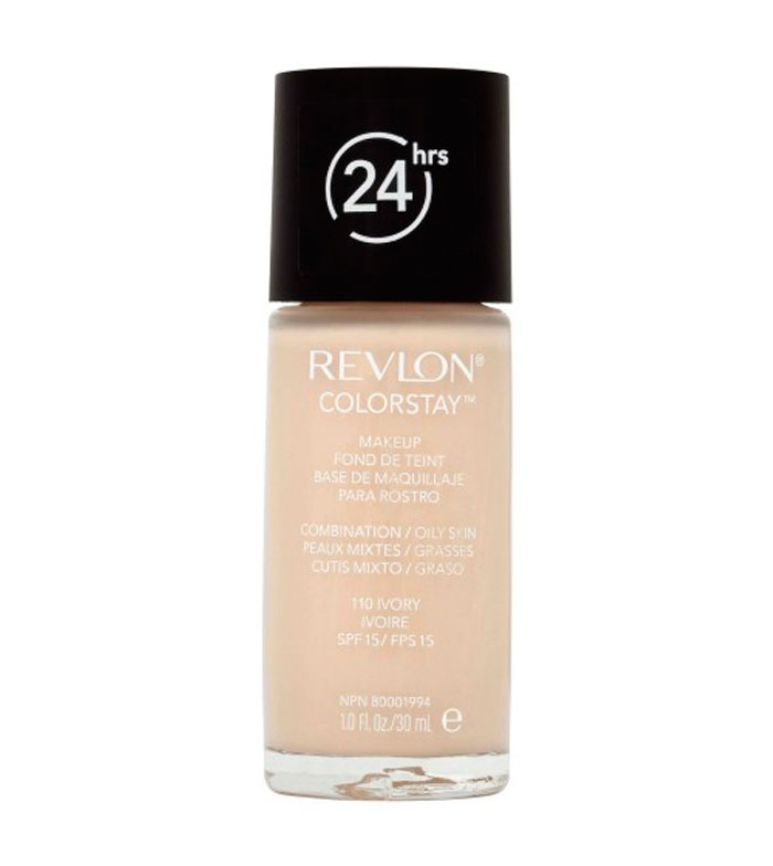 Comprar Revlon - Base de Maquillaje fluida ColorStay para piel Mixta/Grasa  SPF15 - 110 Ivory | Maquillalia