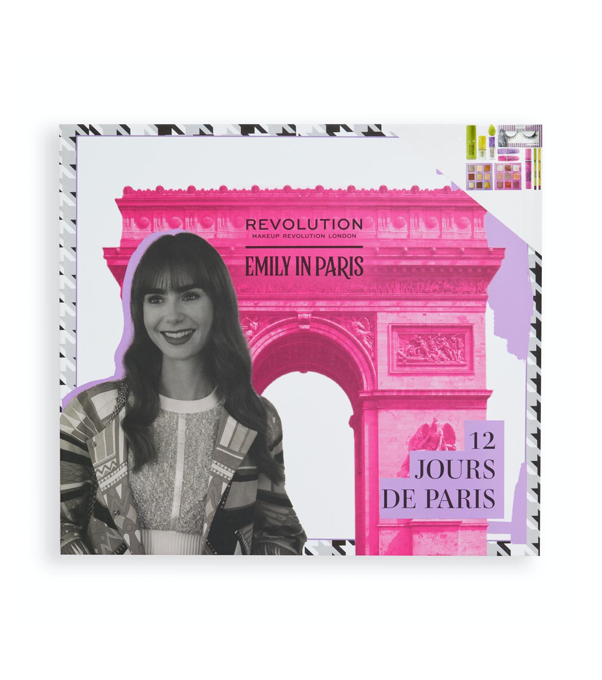 MAKEUP REVOLUTION - Revolution - *Emily In Paris* - Calendário do Advento 12 Jours De Paris Revolution - *Emily In Paris* - Calendário do Advento 12 Jours De Paris