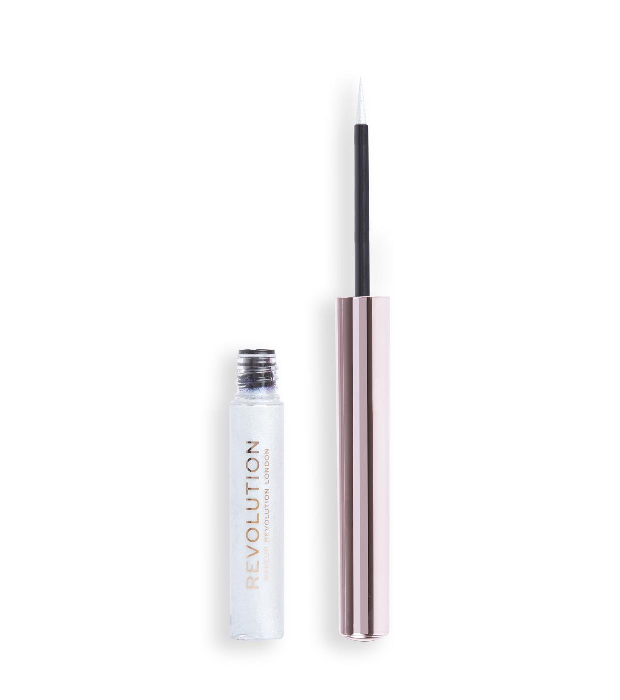 MAKEUP REVOLUTION - Revolution - *Festive Allure* - Delineador Líquido Chromatic Liner - Holo White Revolution - *Festive Allure* - Delineador Líquido Chromatic Liner - Holo White