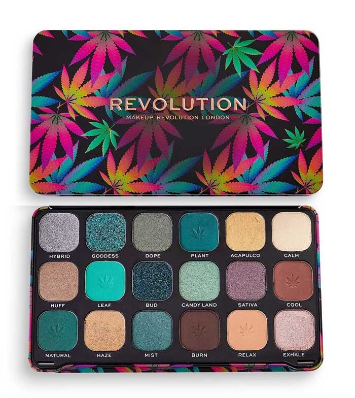 Comprar Revolution - *Good vibes* - Paleta de Sombras Forever Flawless - Chilled | Maquillalia
