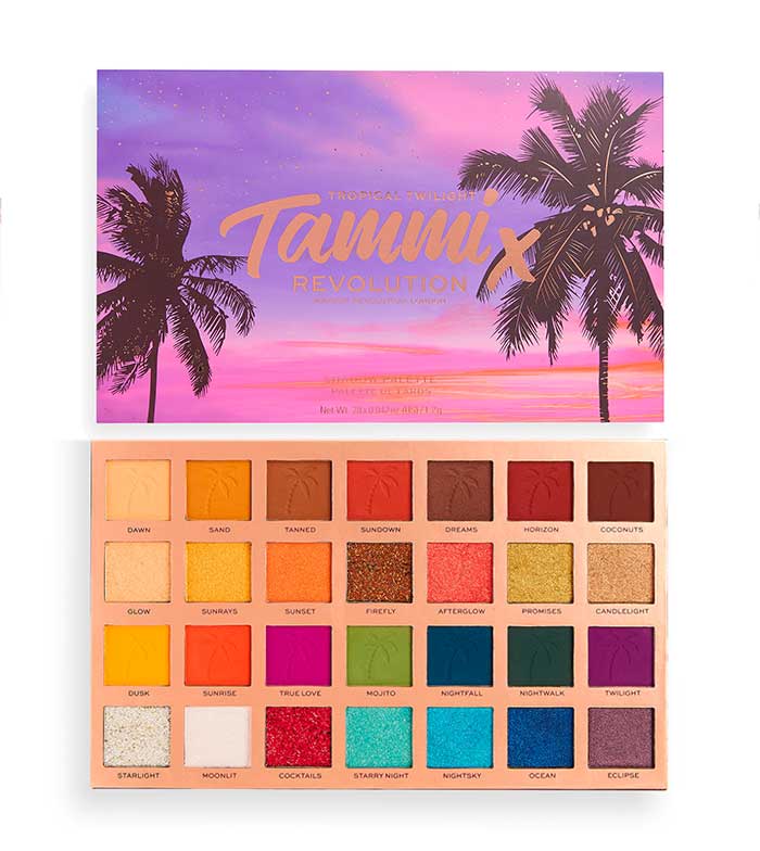 Comprar Revolution - *Tropical Twilight Collection* - Paleta de sombras X Tammi | Maquillalia