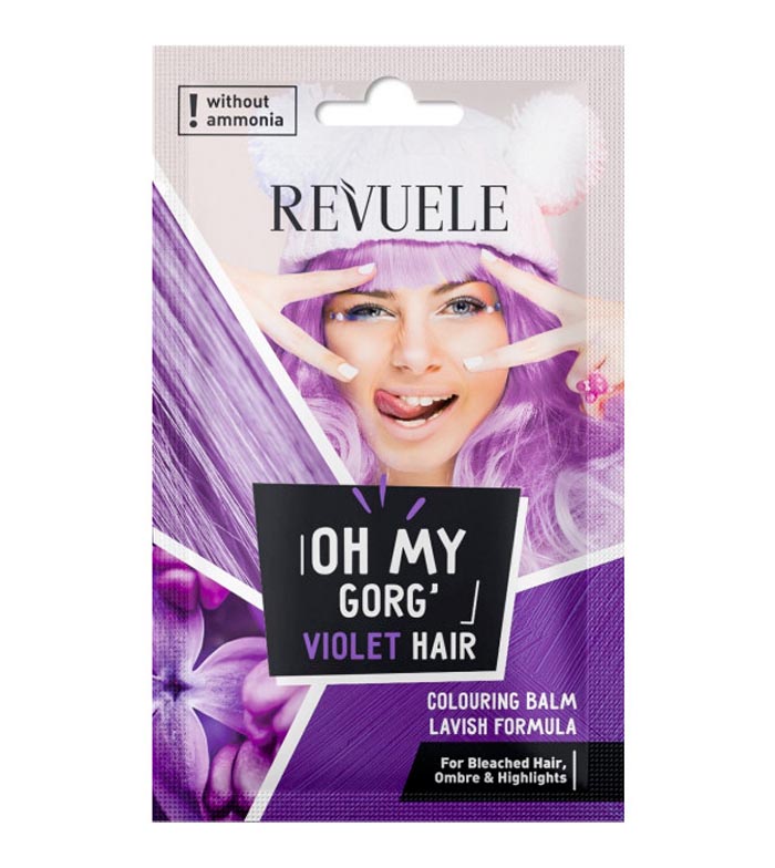 Revuele - Hair Coloring Balm Oh My Gorg - Violet