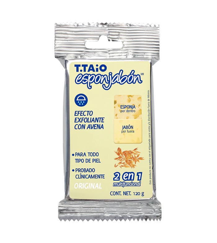 T.TAiO - Esponja esfoliante com aveia