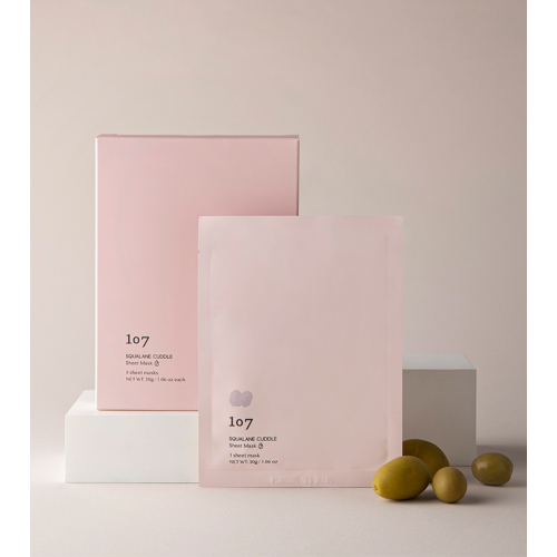 107 Beauty - Mascarilla facial para pieles secas y apagadas Squalane Cuddle