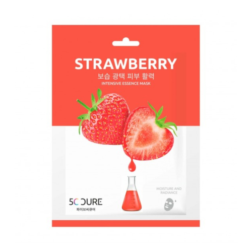 Jkosmec - *5C Cure* - Mascarilla facial hidratante - Strawberry