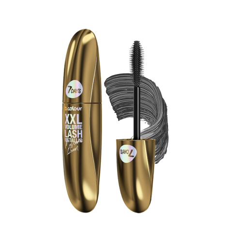 7DAYS - Máscara de pestañas Metallic - 03: Black