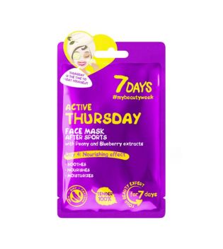 7DAYS - Mascarilla facial 7 días - Active Thursday