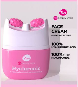 7DAYS - *My Beauty Week* - Crema roller facial antiedad Hyaluronic