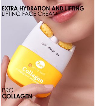 7DAYS - *My Beauty Week* - Crema roller facial efecto lifting Collagen