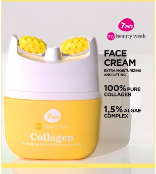 7DAYS - *My Beauty Week* - Crema roller facial efecto lifting Collagen