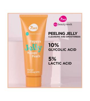 7 Days - *My Beauty Week* - Exfoliante facial enzimático Jelly