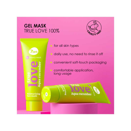7DAYS - *My Beauty Week* - Mascarilla facial hidratante True Love