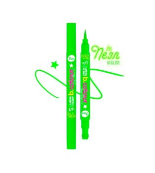 7DAYS - delineador + sello neón - 02: Lime Star