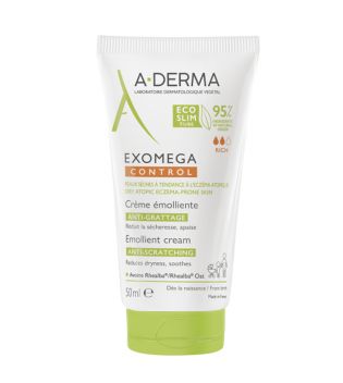 A-Derma - *Exomega Control* - Crema emoliente anti-irritación - 50ml