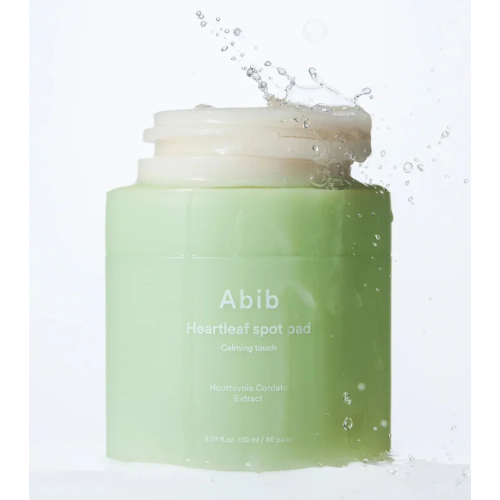 Abib - Almohadillas de tónico calmantes Heartleaf Spot Pad Calming Touch - 80 pads
