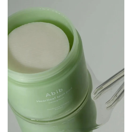 Abib - Almohadillas de tónico calmantes Heartleaf Spot Pad Calming Touch - 80 pads