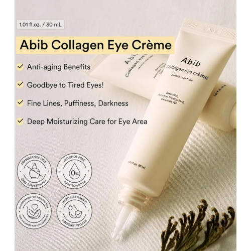 Abib - Crema para el contorno de ojos Collagen Jericho Rose