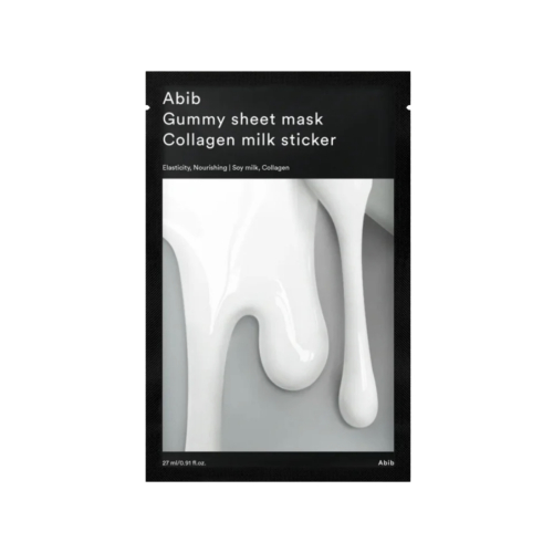 Abib - Mascarilla facial Gummy Sheet Mask - Collagen Milk Sticker